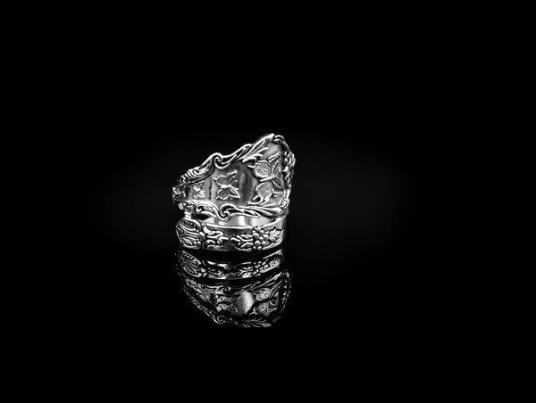 Butterfly Rings for Men Women Animal Jewelry 925 Sterling Silver
