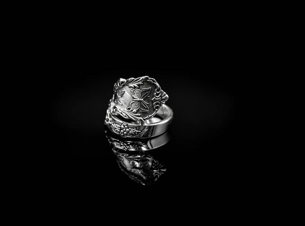 Butterfly Rings for Men Women Animal Jewelry 925 Sterling Silver