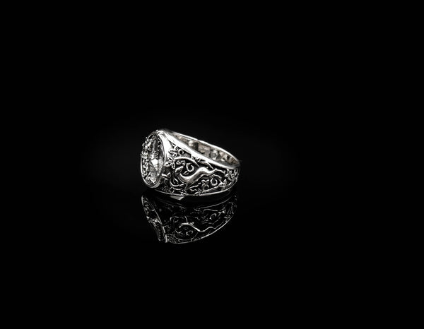 Hummingbird Ring for Men Women Gift for Bird Lover Animal Jewelry 925 Sterling Silver