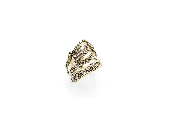 Saint George Rings for Men Protection Brass Jewelry Size 6-15