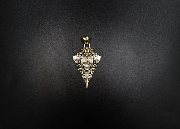 Sigil of Lilith Pendant Key of Solomon Seal kabbalah magic Brass Jewelry