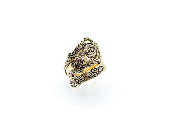 Phoenix Ring for Men Women Animal Brass Jewelry Size 6-15