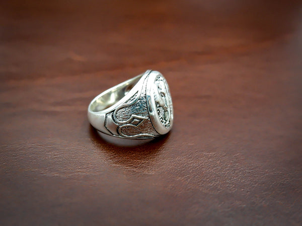 Bat Rings for Men and Women Animal Punk Gothic Biker Jewelry 925 Sterling Silver