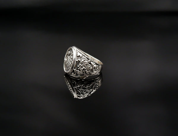 Swan Ring for Men Women Animal Bird Jewelry 925 Sterling Silver