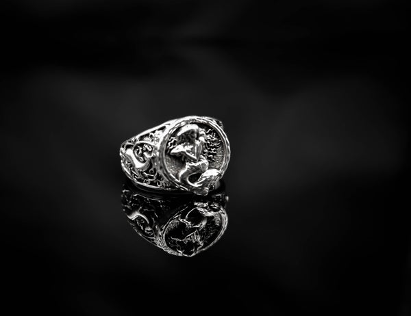 Mermaid Ring Birthday Gifts Jewelry 925 Sterling Silver Size 6-15 R-510