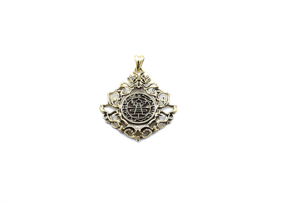 Secret Seal of Solomon Pendant Brass Jewelry