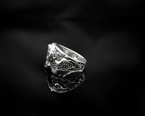Mermaid Ring Birthday Gifts Jewelry 925 Sterling Silver Size 6-15 R-510