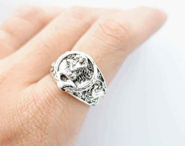 Mermaid Ring Birthday Gifts Jewelry 925 Sterling Silver Size 6-15 R-510