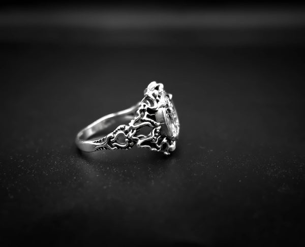 Viking Tree of Life Ring Women Norse Scandinavian Jewelry 925 Sterling Silver Size 5-15 R-444