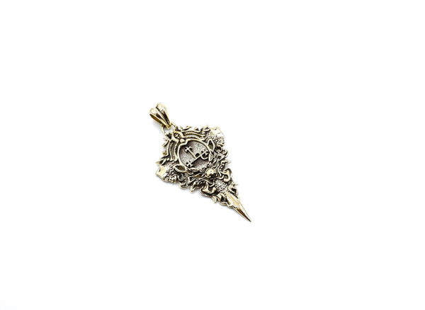 Sigil of Lilith Pendant Key of Solomon Seal kabbalah magic Brass Jewelry