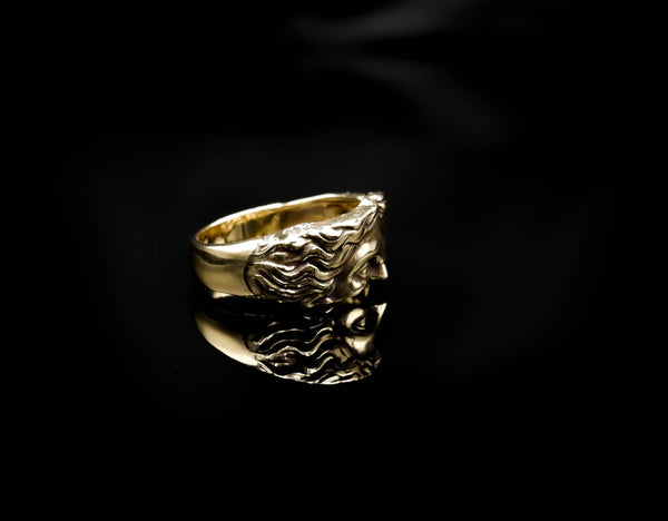 Goddess Venus Ring Ancient Greek Brass Jewelry Size 6-15 Br-427