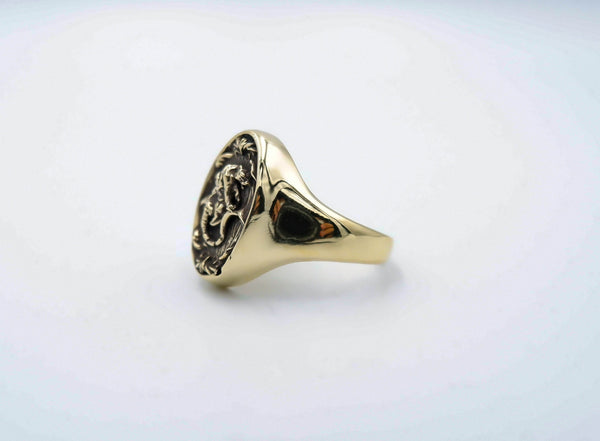 Panther Ring For Men Women Gothic Animal Lovers Gift Brass Jewelry Br-534