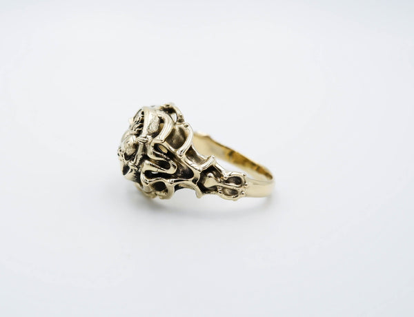 Sacred Heart Ring Women Brass Jewelry Size 6-15 Br-448