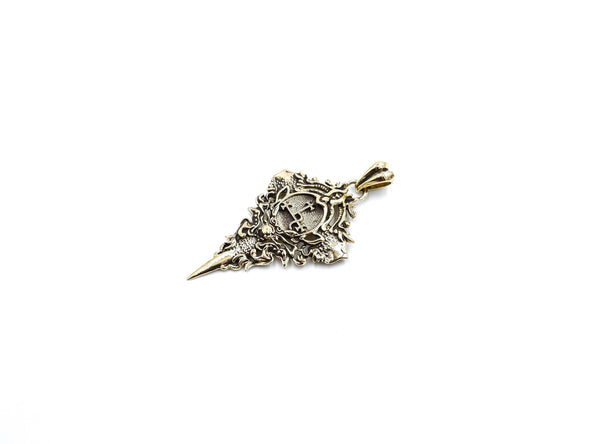 Sigil of Lilith Pendant Key of Solomon Seal kabbalah magic Brass Jewelry