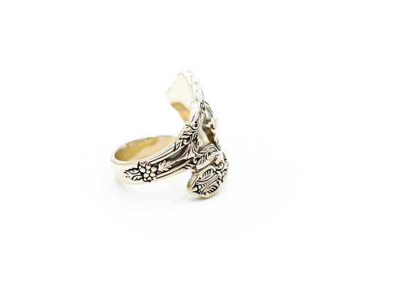 Bat Rings for Men and Women Animal Punk Gothic Biker Brass Jewelry Size 6-15