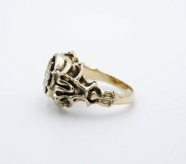 Celtic Bear Paw Ring Women Viking Scandinavian Brass Jewelry Size 5-15 Br-443