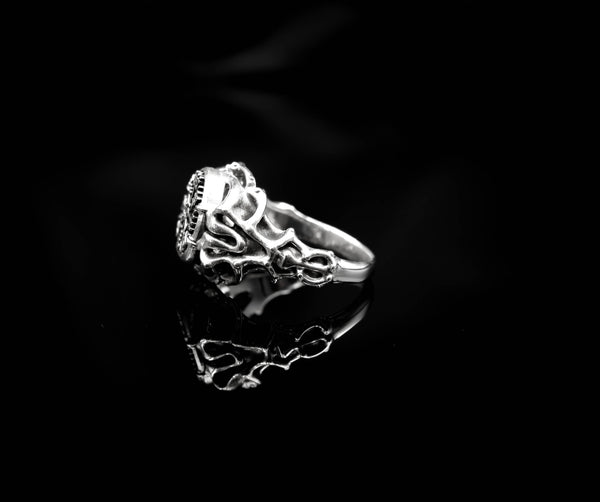Viking Vegvísir Ring Women Jewelry 925 Sterling Silver R-442