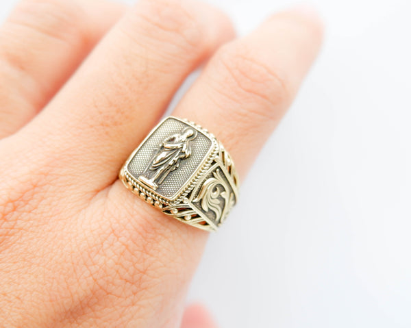 Catholic Signet Saint Paul Ring Brass Jewelry Size 6-15