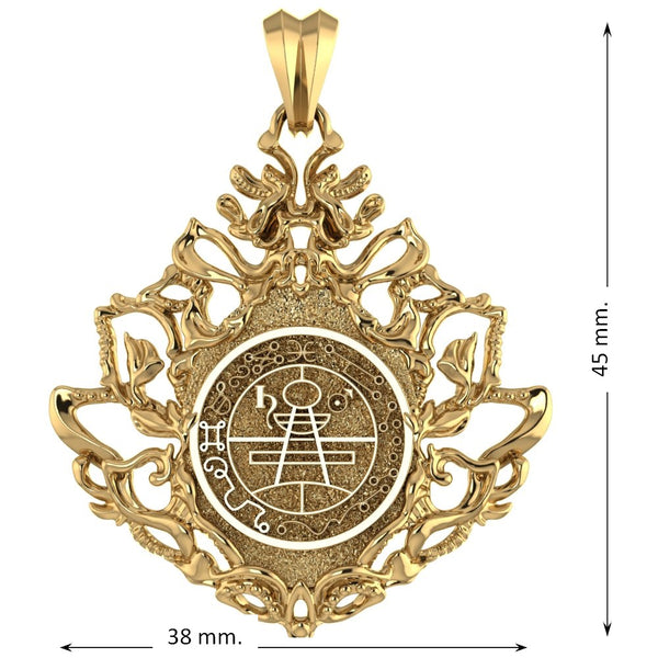 Secret Seal of Solomon Pendant Brass Jewelry