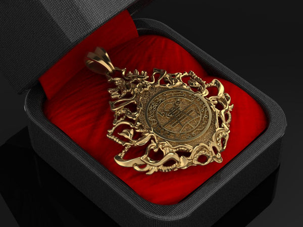 Secret Seal of Solomon Pendant Brass Jewelry