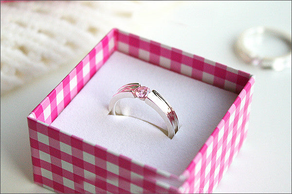 Quartz Ring - Stone Ring- Gemstone Ring - Statement Ring - Natural Stone Jewelry - 925 Sterling Silver Ring - Engraved Inside Ring  (R91)