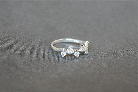 Olive Branch Ring - 925 Sterling Silver Leaf Ring - fern leaf ring - silver fern ring - leaf ring - knuckle leaf ring - leaf jewelry (SR-63)