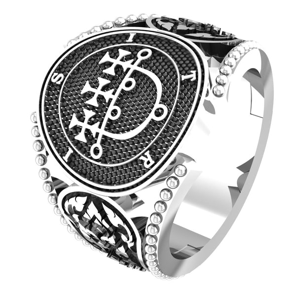 Seal of Sitri Sigil Ring 925 Sterling Silver Size 6-15