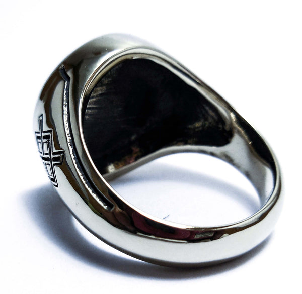 Vegvisir Aka Viking Compass Ring Pagan Asatru Heathen Norse 925 Sterling Silver (R-65)