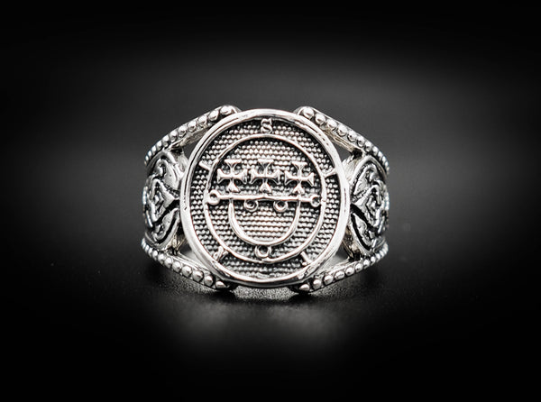 Seal of Sitri Sigil Ring 925 Sterling Silver Size 6-15