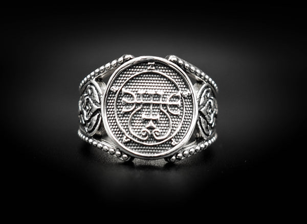 Seal of Zepar Sigil Demon Ring 925 Sterling Silver Size 6-15