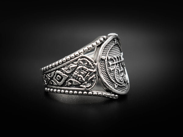 Seal of Zepar Sigil Demon Ring 925 Sterling Silver Size 6-15